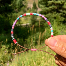 Load image into Gallery viewer, “Fly” Cotton Wanderlust Bracelet