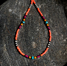 Load image into Gallery viewer, "Summer Glow" Turquoise, Seed Bead Spirit Bracelet or Anklet