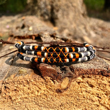 Load image into Gallery viewer, “Gold Creek” Cotton Wanderlust Bracelet