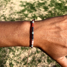 Load image into Gallery viewer, “Truth" Fiber Threads with Merino Wool Wanderlust Bracelet