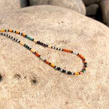 Load image into Gallery viewer, “Aspen and Pine" Ethiopian Opal, Turquoise, Glow Beads, and Seed Bead Spirit Bracelet