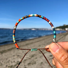 Load image into Gallery viewer, “The Seattle” Cotton Wanderlust Bracelet
