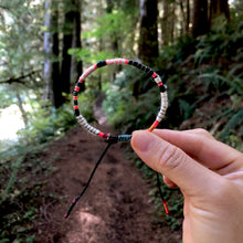 Load image into Gallery viewer, “Peter Pan" Fiber Threads with an Turquoise, Opal, Malachite Wanderlust Bracelet
