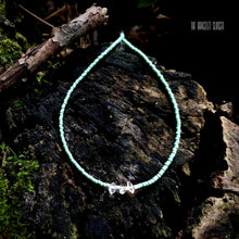 Load image into Gallery viewer, “Twilight” Herkimer Diamond, Seed Bead Spirit Bracelet or Anklet