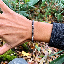 Load image into Gallery viewer, “Wild Lullaby" Fiber Threads with Merino Wool Wanderlust Bracelet