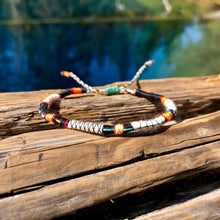 Load image into Gallery viewer, “You are Important" Fiber Threads with Merino Wool Wanderlust Bracelet