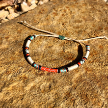 Load image into Gallery viewer, “Feisty Fox" Cotton Wanderlust Bracelet