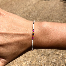 Load image into Gallery viewer, "Surya" Ethiopian Opal, Seed Bead Spirit Bracelet or Anklet