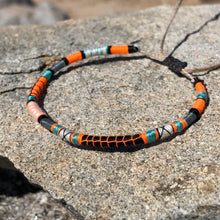 Load image into Gallery viewer, “Be the Light" Fiber Threads with Merino Wool Wanderlust Bracelet
