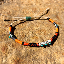 Load image into Gallery viewer, “Singing Coyote” Cotton, Merino Wool, with Turquoise Wanderlust Bracelet