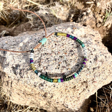 Load image into Gallery viewer, “Saguaro" Fiber Threads with Merino Wool Wanderlust Bracelet
