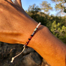 Load image into Gallery viewer, “Dreaming Deer" Cotton Wanderlust Bracelet