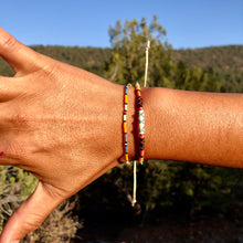 Load image into Gallery viewer, “Singing Coyote” Cotton, Merino Wool, with Turquoise Wanderlust Bracelet