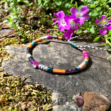 Load image into Gallery viewer, “Resilience" Fiber Threads with Herkimer Diamond Stone Wanderlust Bracelet