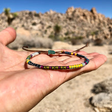 Load image into Gallery viewer, “The Artist" Fiber Threads with Merino Wool Wanderlust Bracelet