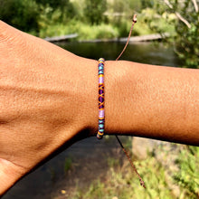 Load image into Gallery viewer, “Missoula” Cotton Wanderlust Bracelet