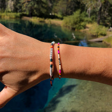 Load image into Gallery viewer, “You are Important" Fiber Threads with Merino Wool Wanderlust Bracelet