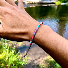 Load image into Gallery viewer, “Fly” Cotton Wanderlust Bracelet