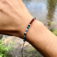 Load image into Gallery viewer, “The Montana” Cotton Wanderlust Bracelet