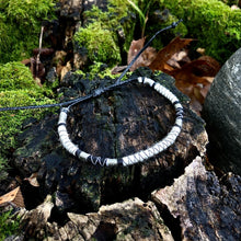 Load image into Gallery viewer, “Howl" Fiber Threads with Merino Wool Wanderlust Bracelet