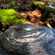 Load image into Gallery viewer, “Turquoise Moonbeam” Turquoise, Moonstone Bracelet