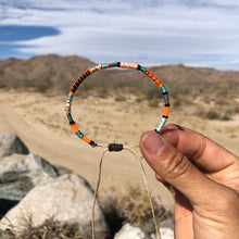 Load image into Gallery viewer, “Be the Light" Fiber Threads with Merino Wool Wanderlust Bracelet