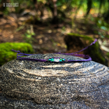 Load image into Gallery viewer, “Purple Moonbeam” Turquoise, Moonstone Bracelet