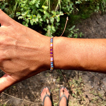 Load image into Gallery viewer, “Missoula” Cotton Wanderlust Bracelet