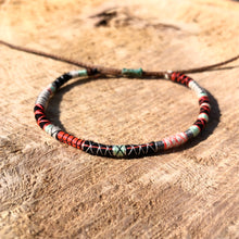 Load image into Gallery viewer, “Truth" Fiber Threads with Merino Wool Wanderlust Bracelet