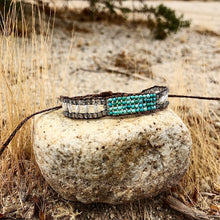 Load image into Gallery viewer, “Anza Borrego” Turquoise, Pearl, and Labradorite Dream Bracelet