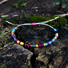 Load image into Gallery viewer, “Nevada City” **LIMIT ONE PER CUSTOMER** Cotton and Irish Waxed Linen Cord Wanderlust Bracelet