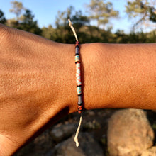 Load image into Gallery viewer, “Dreaming Deer" Cotton Wanderlust Bracelet
