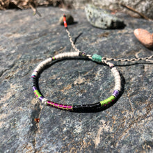 Load image into Gallery viewer, “Eastbound” Cotton, Merino Wool Wanderlust Bracelet
