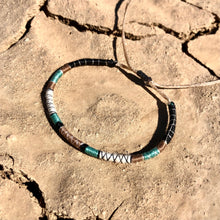 Load image into Gallery viewer, “Desert Mindfulness" Fiber Threads with Merino Wool Wanderlust Bracelet