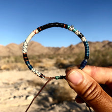 Load image into Gallery viewer, “Believe in Yourself" Fiber Threads with an Opal Stone Wanderlust Bracelet