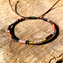 Load image into Gallery viewer, “Integrity" Fiber Threads with Merino Wool Wanderlust Bracelet