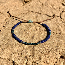 Load image into Gallery viewer, “Vega" Fiber Threads with Alpaca Wool Wanderlust Bracelet