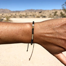 Load image into Gallery viewer, “Kintsukuroi" LIMIT ONE PER CUSTOMER Fiber Threads with Merino Wool Wanderlust Bracelet