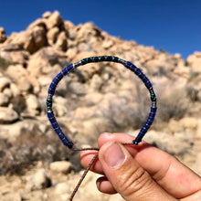 Load image into Gallery viewer, “Vega" Fiber Threads with Alpaca Wool Wanderlust Bracelet