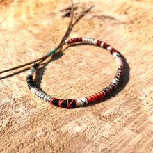 Load image into Gallery viewer, “Truth" Fiber Threads with Merino Wool Wanderlust Bracelet