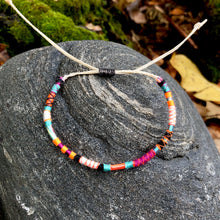 Load image into Gallery viewer, “Bohemian Heart" Fiber Threads with Alpaca and Merino Wool Wanderlust Bracelet