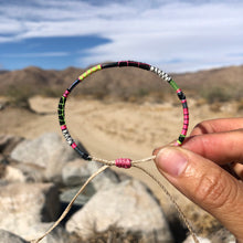 Load image into Gallery viewer, “Reach Out" Fiber Threads with Merino Wool Wanderlust Bracelet