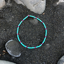 Load image into Gallery viewer, “Sol Duc" Seed Bead Spirit Bracelet or Anklet
