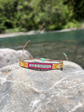 Load image into Gallery viewer, “Heart of the Forest” Ethiopian Opal, Seed Bead Dream Bracelet
