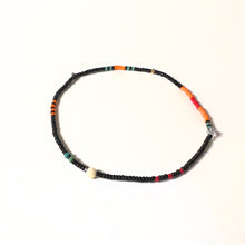Load image into Gallery viewer, “Winding Trail" Ethiopian Opal, Turquoise, Herkimer Diamond, Seed Bead Spirit Bracelet or Anklet
