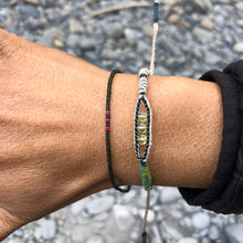 Load image into Gallery viewer, “Sitka" Peridot Wanderlust / Dream Bracelet
