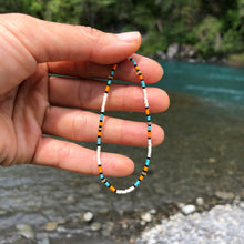 Load image into Gallery viewer, “Hoh River" Ethiopian Opal, Seed Bead Spirit Bracelet or Anklet
