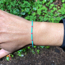 Load image into Gallery viewer, “Sol Duc" Seed Bead Spirit Bracelet or Anklet
