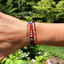 Load image into Gallery viewer, “Summer” Ethiopian Opal, Turquoise, Seed Bead Dream Bracelet
