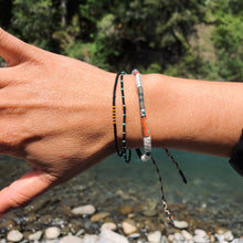 Load image into Gallery viewer, “Skylight" Seed Bead Spirit Bracelet or Anklet
